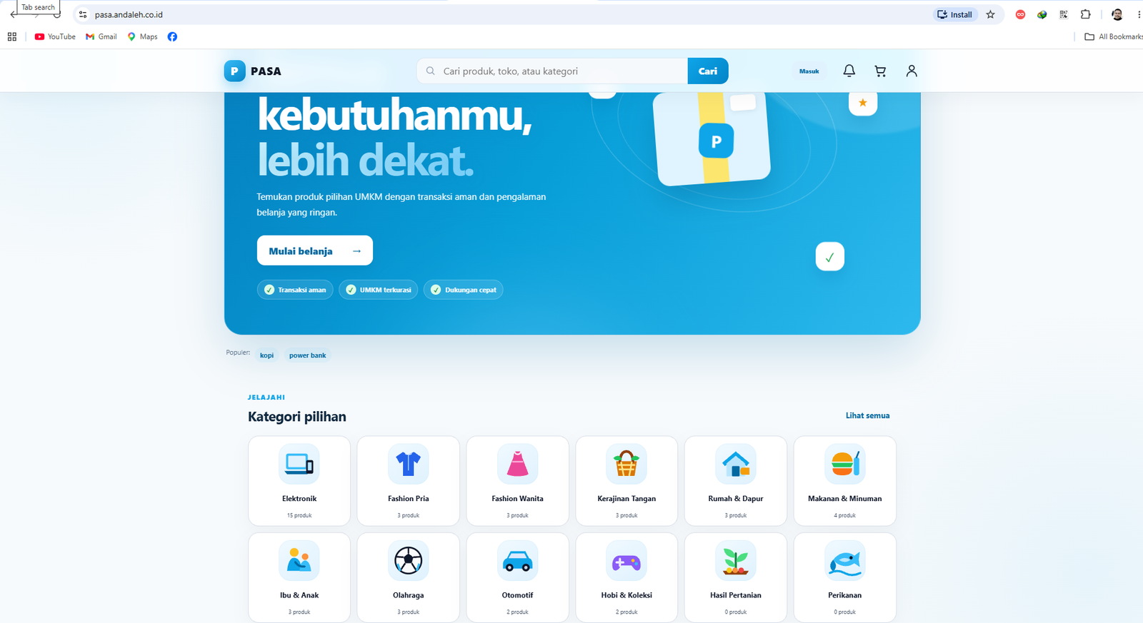 Marketplace Desa