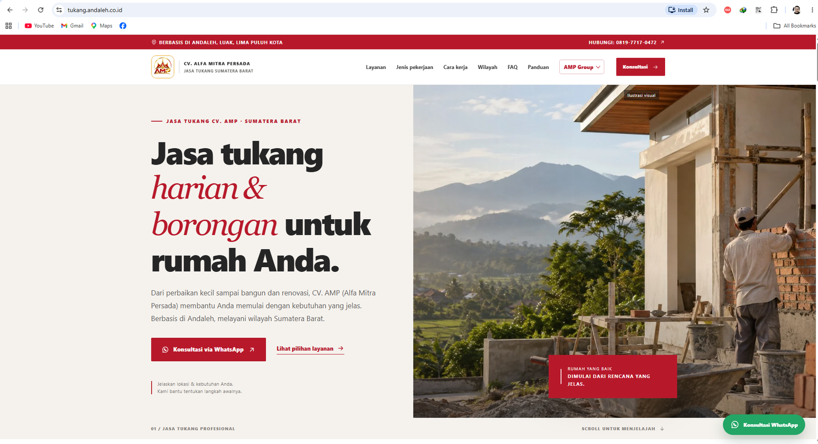 Jasa Tukang Bangunan
